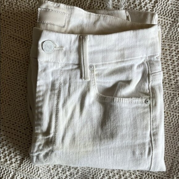 MOTHER Fairest Of Them All High Waisted Looker Ankle Fray Sz 26 - Picture 15 of 15